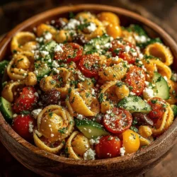 In recent years, plant-based diets have gained immense popularity among health-conscious individuals and food enthusiasts alike. With a growing awareness of the benefits of incorporating more plant-based foods into our daily meals, legumes have taken center stage as nutritional powerhouses. Among the myriad of legumes, chickpeas stand out for their versatility, flavor, and health-promoting properties. Enter the Chickpea Pasta Fiesta Salad—a delightful, vibrant dish that showcases the wholesomeness of chickpeas while being an accommodating option for various occasions, from casual family dinners to festive gatherings.