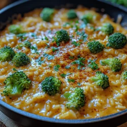 Creamy Broccoli Rice Skillet: A Wholesome Delight