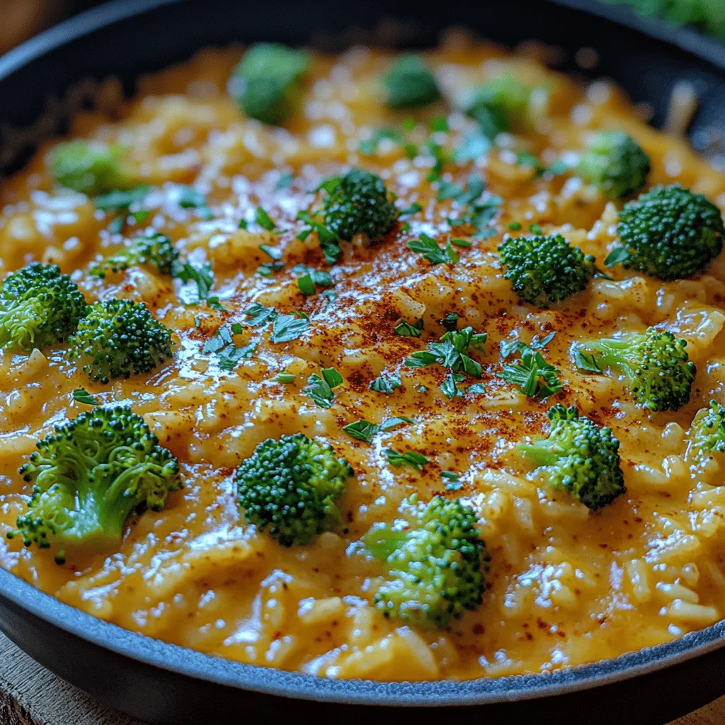 In today’s fast-paced world, the demand for easy and nutritious meals has never been greater. One recipe that fits this need perfectly is the Creamy Broccoli Rice Skillet. This dish combines wholesome ingredients in a one-pan meal that is both comforting and satisfying. With its creamy texture and vibrant green broccoli, it not only pleases the palate but also provides essential nutrients, making it an ideal choice for busy weeknights or family gatherings.