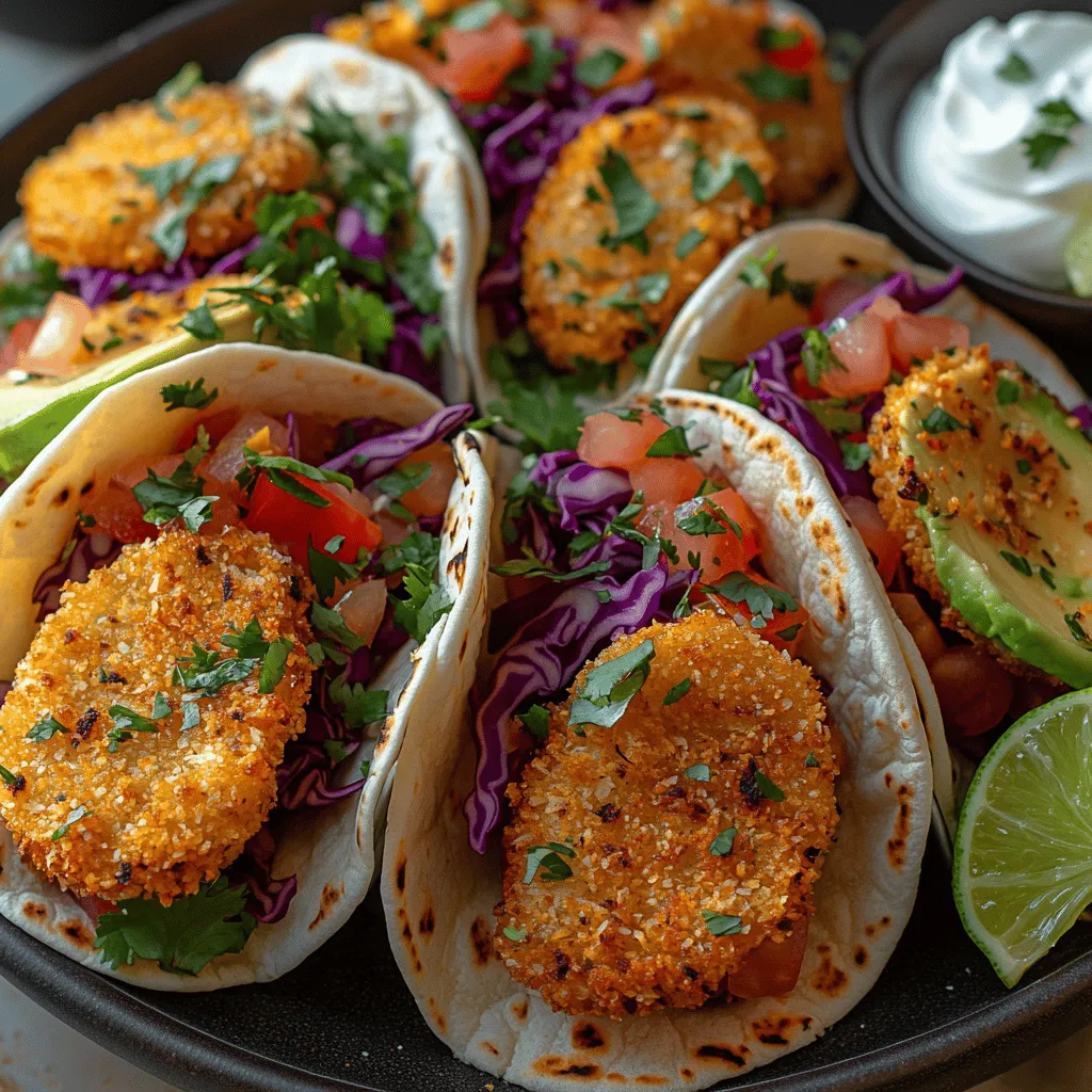 In recent years, plant-based tacos have surged in popularity, captivating the hearts and taste buds of health-conscious food lovers, families, and taco enthusiasts alike. These delightful alternatives to traditional meat-filled tacos allow for creativity in the kitchen while supporting a balanced diet. Among the myriad of plant-based taco options, Crunchy Air-Fried Avocado Tacos stand out as a unique and flavorful choice. This recipe not only celebrates the creamy, rich texture of avocados but also employs the innovative technique of air frying, offering a crispy exterior without the excess calories.