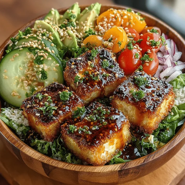 In today's world, where health-conscious eating is becoming increasingly popular, the Zesty Lime & Tofu Salad Bowl emerges as a standout dish that caters to various dietary preferences, particularly for those embracing plant-based lifestyles. This vibrant salad not only celebrates freshness but also offers a delightful balance of flavors that invigorate the palate. At the heart of this dish is tofu, a versatile and nutrient-dense protein source that pairs beautifully with a zesty lime dressing, creating a refreshing meal that is both satisfying and nourishing.