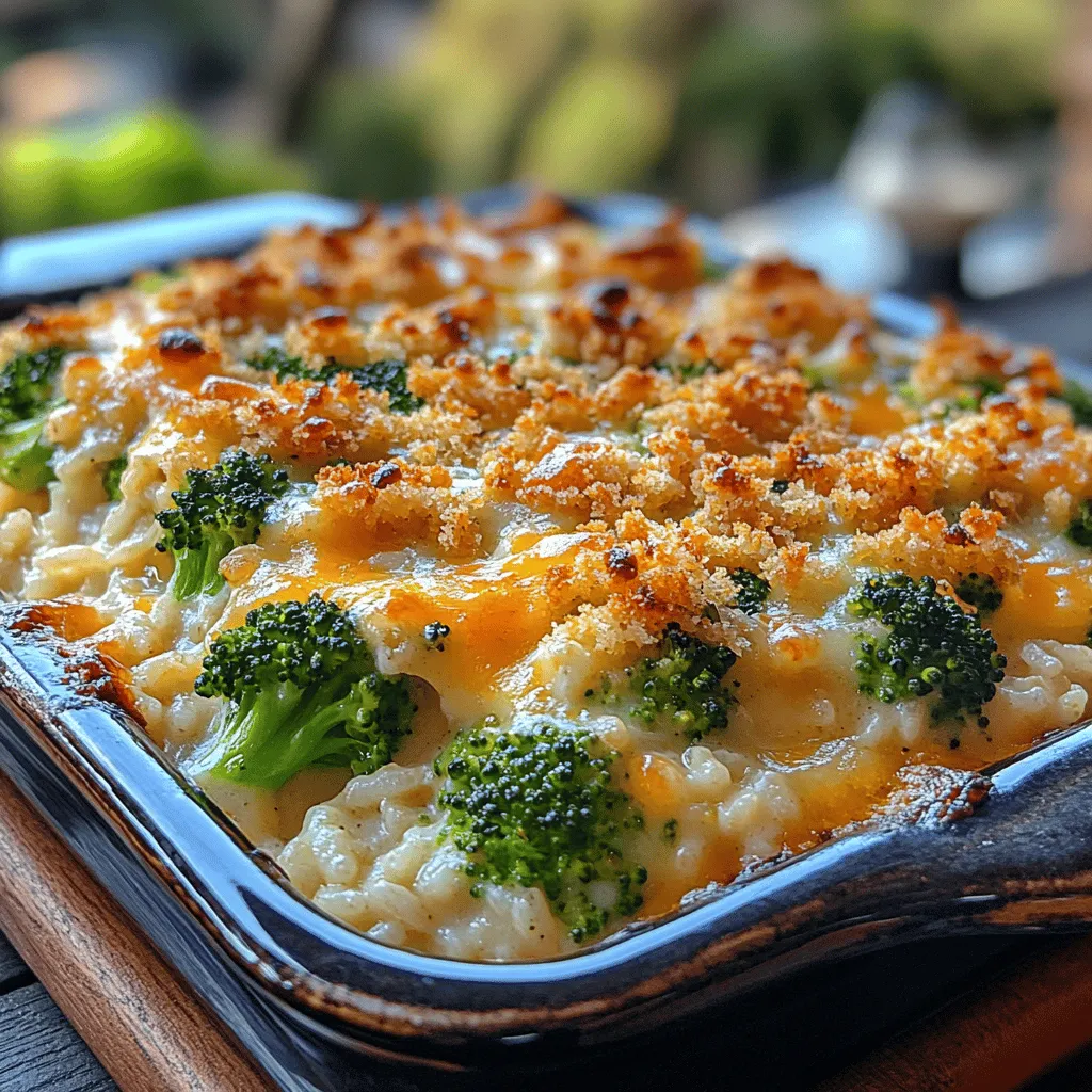 Before diving into the cooking process, it’s essential to understand the key ingredients that make the Creamy Broccoli Rice Bake both delicious and nutritious. Each component plays a significant role, contributing to the overall flavor profile and texture of the dish.
