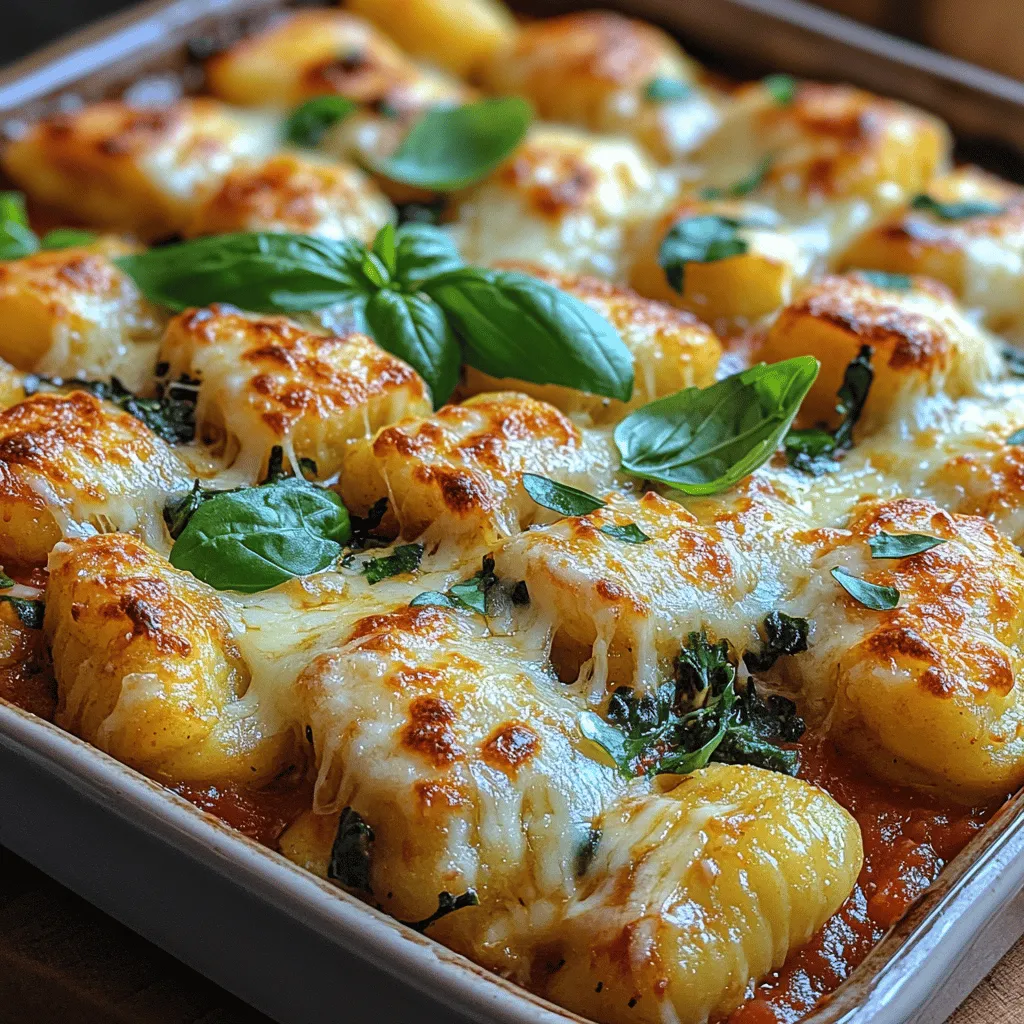 There's something undeniably comforting about a warm, cheesy dish that brings back memories of family gatherings and cozy evenings at home. One of my all-time favorites is the Cheesy Gnocchi Delight, a recipe that not only satisfies the taste buds but also fills the kitchen with a delightful aroma that draws everyone in. This dish has become a staple in my home, showcasing the magic that happens when tender gnocchi meets rich marinara sauce and gooey cheese. Let me take you through this scrumptious recipe that’s perfect for busy weeknights or leisurely weekends. It’s an experience worth savoring!