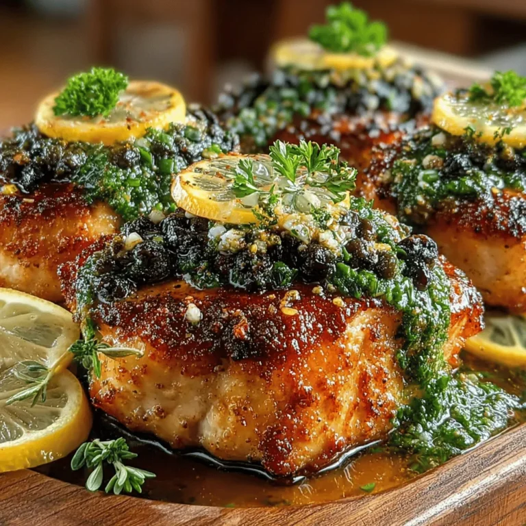 In the world of culinary delights, few cuisines capture the essence of fresh, vibrant flavors like Mediterranean cuisine. It is a region known for its diverse ingredients and rich culinary traditions, which celebrate the natural tastes and textures of the land. Among the many dishes that exemplify this vibrant cooking style, Chicken with Olive Tapenade stands out as a perfect blend of simplicity and sophistication. This dish features succulent chicken breasts that are enhanced by a zesty olive tapenade, creating a meal that not only tantalizes the taste buds but also nourishes the body. Whether you are looking for a quick weeknight dinner or planning a special occasion feast, this recipe fits the bill perfectly.