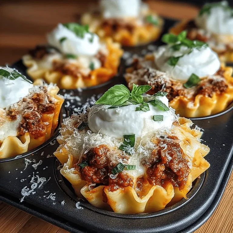 Lasagna is a beloved dish that has graced dinner tables for generations. Its rich layers of pasta, cheese, sauce, and savory fillings create a comforting meal that many of us have cherished since childhood. However, the traditional lasagna can be time-consuming and labor-intensive, often requiring hours of preparation and cooking. Enter the No-Bake Lasagna Cups—a modern interpretation of this classic dish that combines convenience with flavor, perfect for busy families and casual gatherings.