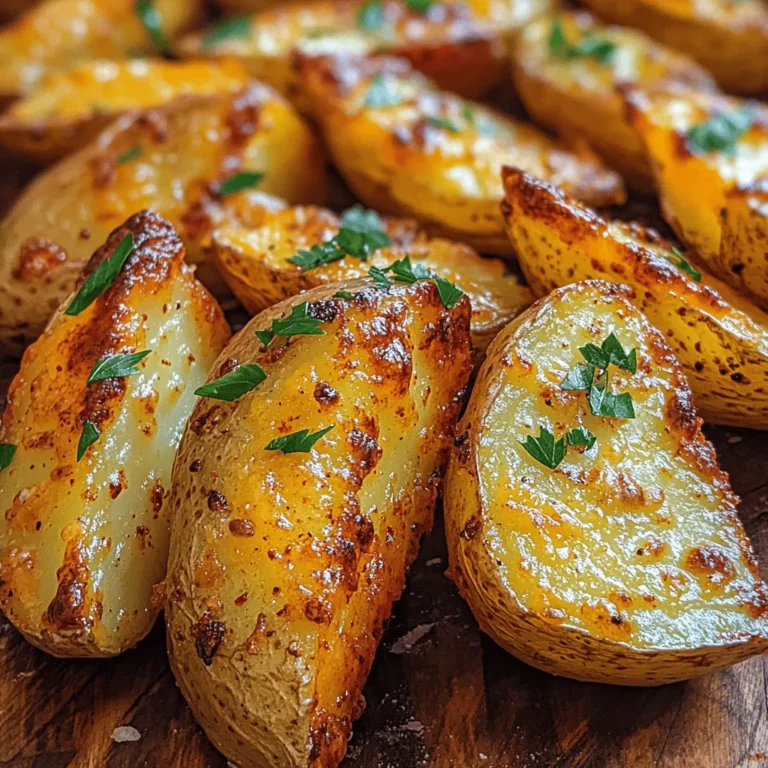 Before diving into the world of crispy garlic Parmesan potato wedges, it’s crucial to start with the right preparation. First, wash the potatoes thoroughly under cold running water to remove any dirt or debris. Using a vegetable scrubber can help ensure that all the crevices are clean.