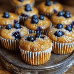 - 1 teaspoon of vanilla extract: A classic flavor enhancer that complements the sweetness of the blueberries and adds depth to the muffin bites.
