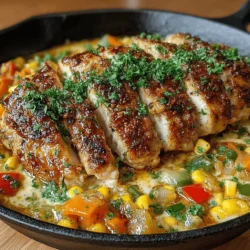 Cajun Chicken & Corn Extravaganza: A Flavorful Journey