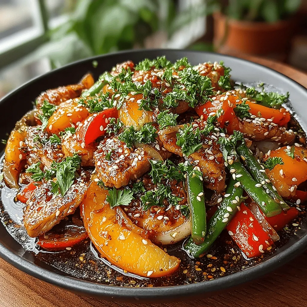 When it comes to quick and satisfying meals, few dishes can rival the vibrant and flavor-packed appeal of a stir fry. The beauty of stir fry lies in its ability to harmonize sweet and savory flavors, creating a delightful culinary experience that engages all the senses. Among the myriad options available, the Sweet Chili Peach Chicken Stir Fry stands out as a seasonal favorite that seamlessly blends the juicy sweetness of ripe peaches with a spicy kick from chili sauce. This dish not only celebrates the fresh, vibrant flavors of summer but also offers a colorful, nutritious option that is sure to please any palate.