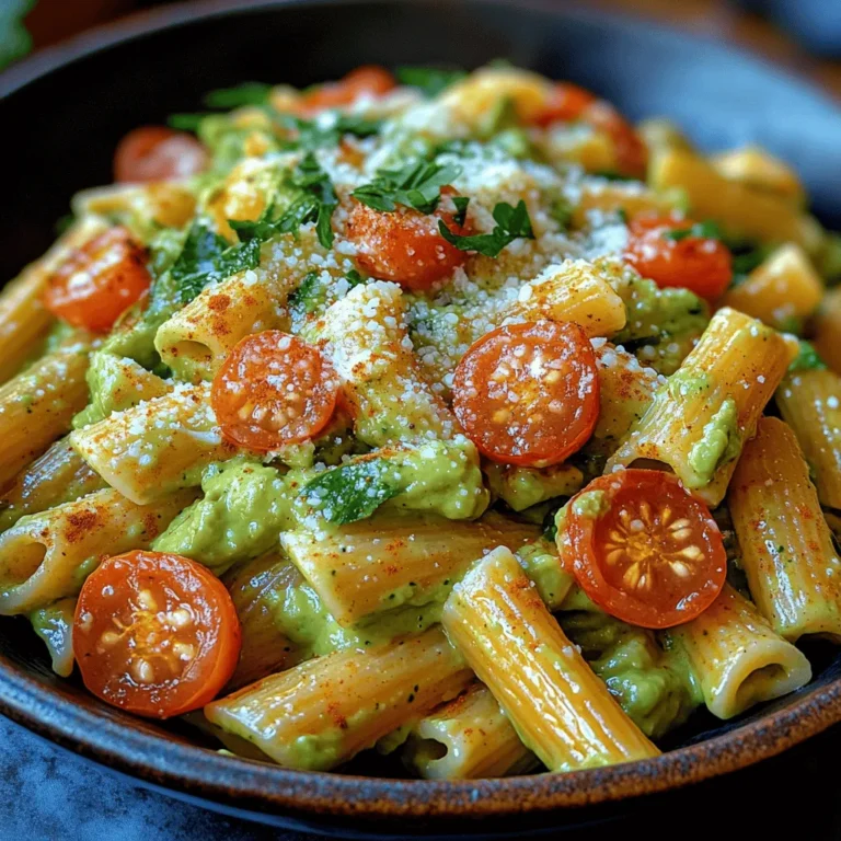 Pasta has long been a beloved staple in kitchens around the world, celebrated for its versatility and comforting nature. From classic marinara sauces to indulgent creamy alfredos, the possibilities are nearly endless. However, as more people seek healthier options without sacrificing flavor, innovative recipes are emerging to cater to these needs. One such standout is Creamy Avocado Ranch Pasta—a dish that not only satisfies cravings but also champions nutritious ingredients.