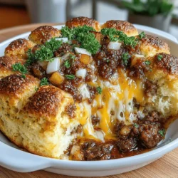 When it comes to comfort food that brings everyone together, few dishes can rival the warmth and satisfaction of a Sweet Apple Sausage Biscuit Casserole. This delightful recipe combines the robust flavors of savory sausage with the natural sweetness of fresh apples, creating a mouthwatering balance that makes it appealing for any meal of the day. Whether you're hosting a cozy brunch, preparing a hearty breakfast for your family, or even serving up a unique dinner option, this casserole is sure to impress. Its versatility and ease of preparation make it a go-to dish for both seasoned cooks and kitchen novices alike.