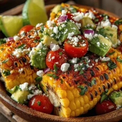 When it comes to vibrant and refreshing summer dishes, Grilled Corn & Avocado Salad stands out as a delightful choice. This salad combines the sweetness of grilled corn, the creaminess of ripe avocados, and a medley of fresh ingredients that create a burst of flavor in every bite. Perfect for summer barbecues, family gatherings, or as a light lunch option, this dish is not only delicious but also packed with nutrients.