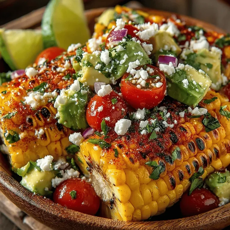 When it comes to vibrant and refreshing summer dishes, Grilled Corn & Avocado Salad stands out as a delightful choice. This salad combines the sweetness of grilled corn, the creaminess of ripe avocados, and a medley of fresh ingredients that create a burst of flavor in every bite. Perfect for summer barbecues, family gatherings, or as a light lunch option, this dish is not only delicious but also packed with nutrients.