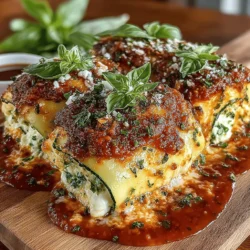 In recent years, zucchini has emerged as a beloved ingredient among health-conscious food enthusiasts, often celebrated for its versatility and low-carb properties. As traditional pasta dishes come under scrutiny for their carb content, zucchini serves as an excellent alternative, allowing those seeking healthier options to indulge in their favorite meals without the guilt. Among the various dishes that showcase this adaptable vegetable, Zucchini Lasagna Rolls stand out not just for their nutritional benefits, but also for their ability to deliver rich, savory flavors that satisfy cravings for classic Italian comfort food.