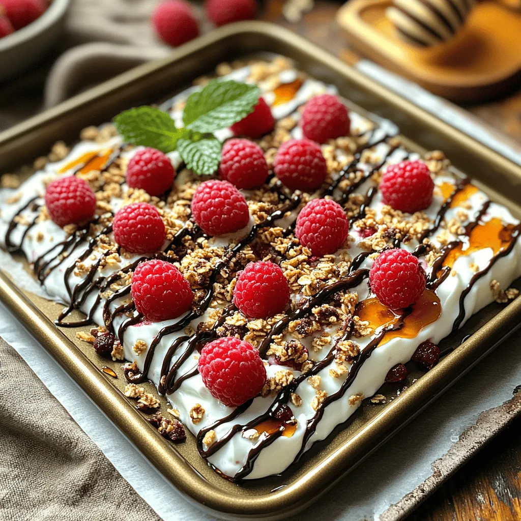 In a world where healthy snacking options are often laden with preservatives and artificial ingredients, yogurt bark emerges as a delightful alternative that combines taste with nutrition. This simple yet satisfying treat offers a refreshing way to enjoy the creamy goodness of yogurt, all while incorporating the vibrant flavors of fresh fruit. Raspberry Bliss Yogurt Bark not only tastes good, but it also provides a guilt-free indulgence that can be enjoyed at any time of day—be it breakfast, a post-workout snack, or a sweet treat for dessert.