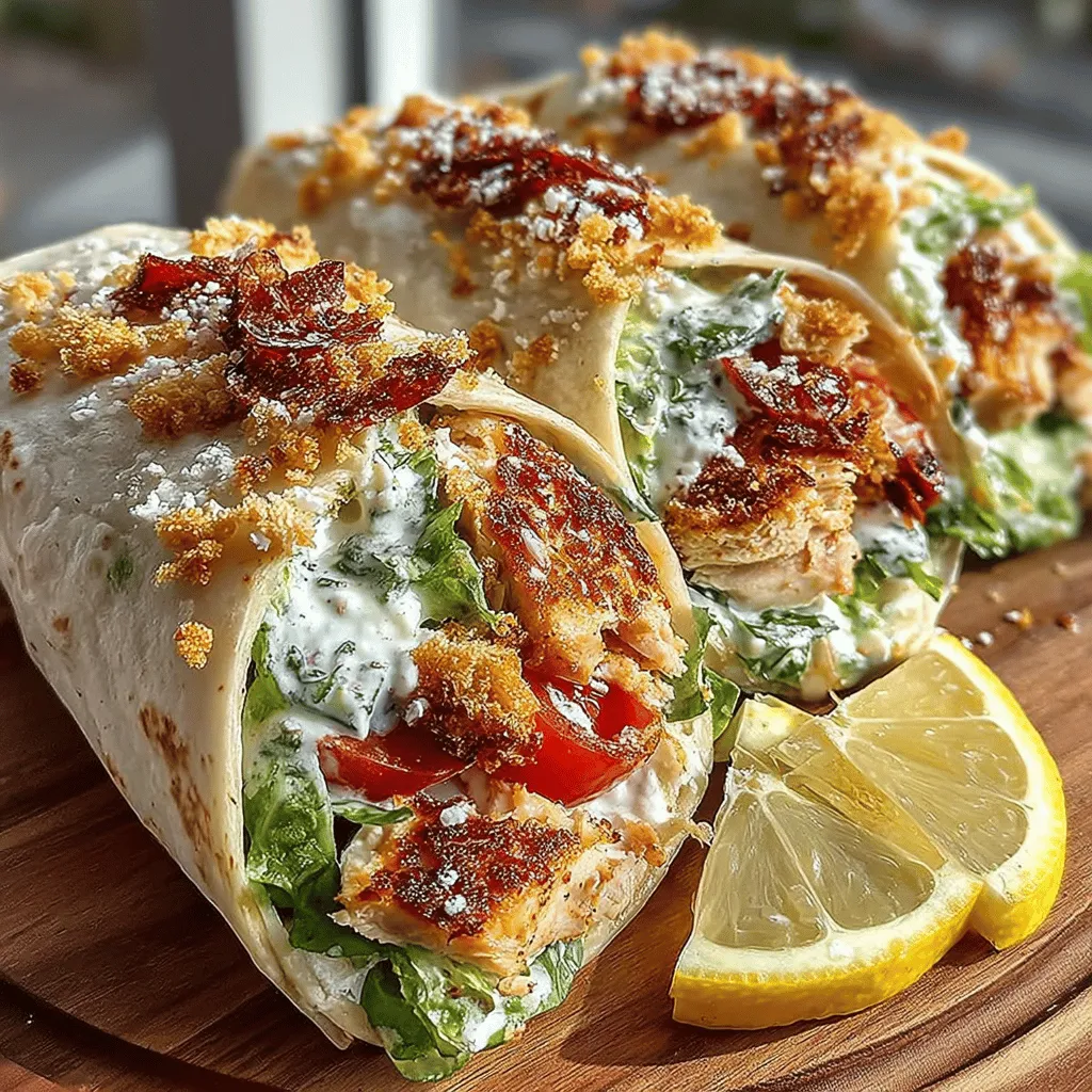 In today's fast-paced world, wraps have emerged as a beloved meal option for many, seamlessly blending convenience with flavor. Their versatility allows them to cater to a variety of tastes, making them a go-to choice for lunchboxes, picnics, and casual gatherings alike. Among the myriad of wrap recipes available, Chilled Chicken Caesar Wraps stand out for their refreshing qualities and the harmonious balance of flavors they offer. This dish captures the essence of a classic Caesar salad, reimagined in a portable format that is both satisfying and easy to prepare.