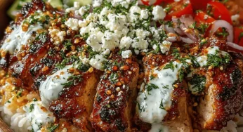 Lemon Herb Chicken Gyro Bowls: A Flavorful Mediterranean Delight