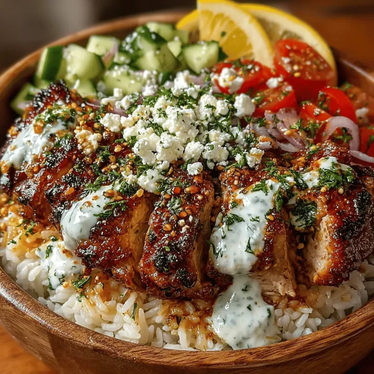 In the world of culinary delights, few dishes manage to capture the imagination quite like Lemon Herb Chicken Gyro Bowls. This vibrant recipe brings together an array of fresh ingredients, zesty flavors, and wholesome nutrition, making it not just a meal, but an experience. Ideal for weeknight dinners or meal prep, Lemon Herb Chicken Gyro Bowls appeal to both seasoned cooks and kitchen novices alike, thanks to their ease of preparation and adaptable nature.