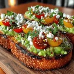 In recent years, avocado toast has transformed from a simple breakfast option into a culinary phenomenon. Its creamy texture, vibrant color, and versatility have made it a favorite among food enthusiasts and health-conscious individuals alike. This delightful dish can be topped with a myriad of ingredients, allowing for endless creativity. Today, we’re taking this beloved classic to a new level with a zesty lime and crunchy pepita twist that not only enhances the flavor but also adds an exciting texture.