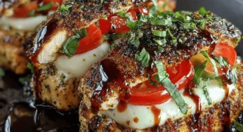 Caprese Chicken Delight: A Culinary Masterpiece