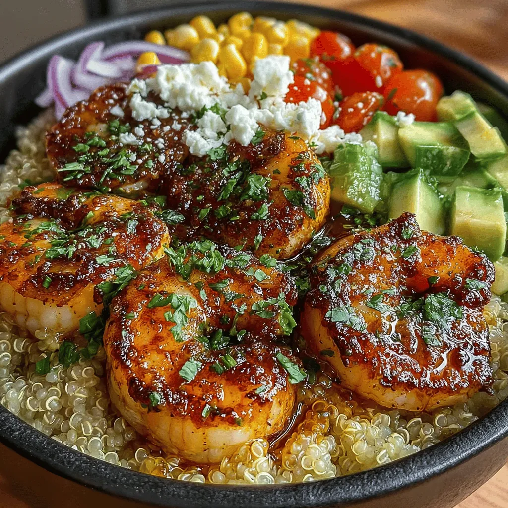 The Sunshine Shrimp Bowl Delight is more than just a recipe; it’s a celebration of summer’s fresh flavors and a tribute to the vibrant colors of nature. This dish is perfect for anyone looking to enjoy a nutritious lunch or dinner that embodies the warmth and joy of sunny days. With succulent shrimp and a medley of colorful vegetables, this bowl not only tantalizes the taste buds but also nourishes the body.