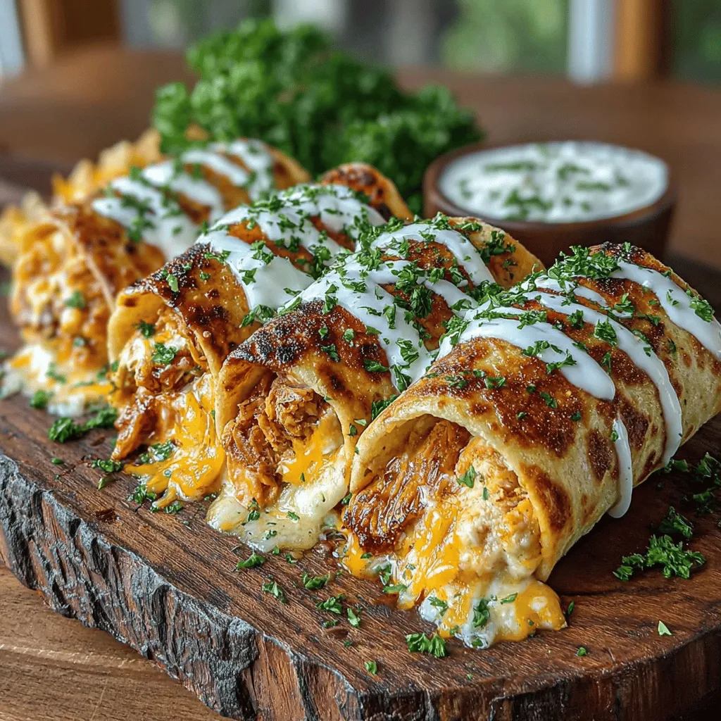There’s something about game days that brings people together, filling living rooms with laughter, excitement, and the irresistible aroma of delicious finger foods. Growing up, my family had a tradition of gathering around the TV to cheer for our favorite teams while indulging in a spread of hearty snacks. One dish that consistently stole the show was a creamy, spicy buffalo chicken rollup my aunt would whip up. It was always a hit, and I can still remember the first bite—the crunch of the tortilla followed by a burst of flavor that perfectly balanced spice and creaminess. Today, I’m excited to share my own version of those beloved rollups: Spicy Buffalo Chicken & Cheesy Tortilla Rollups. These little bites are perfect for any gathering, whether you're hosting a party or just enjoying a cozy night in.
