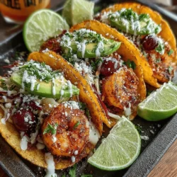 Shrimp tacos have gained immense popularity as a delightful coastal dish, celebrated for their combination of fresh flavors and satisfying textures. Originating from the vibrant coastal regions of Mexico, these tacos showcase succulent shrimp, often grilled or sautéed to perfection, wrapped in soft tortillas. The beauty of shrimp tacos lies not only in their delicious taste but also in their versatility, making them a staple for both casual diners and culinary enthusiasts alike.