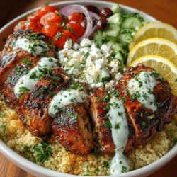 Mediterranean Grilled Chicken Bowls: A Flavorful Journey