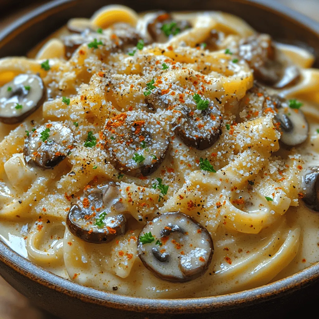 When it comes to comfort food, few dishes can rival the rich, velvety experience of a classic Alfredo pasta. The Heavenly Creamy Mushroom Alfredo Pasta takes this beloved recipe to new heights by incorporating earthy, flavorful mushrooms that enhance both the taste and nutritional value of the dish. This indulgent meal not only satisfies hunger but also warms the soul, making it a perfect choice for family dinners, date nights, or even a cozy solo evening at home.