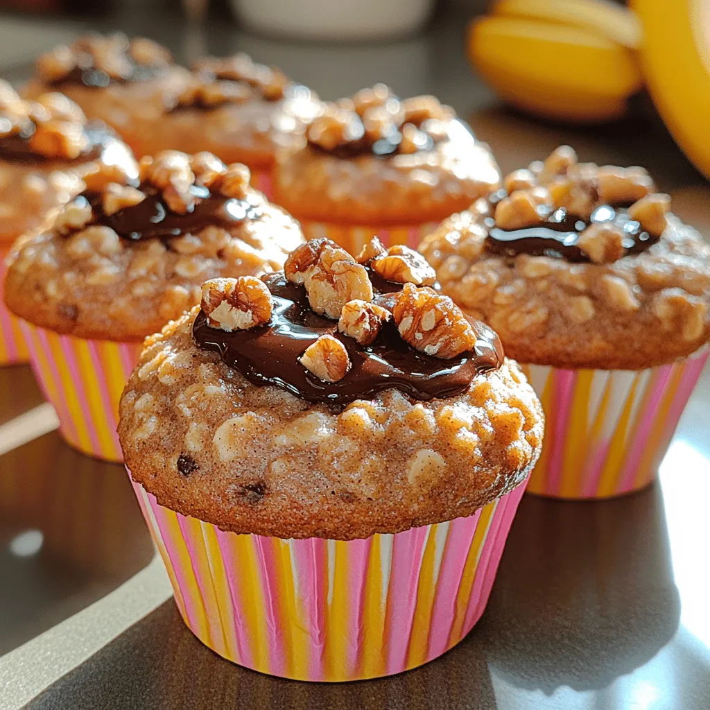 Fluffy Banana Oatmeal Muffin Cups are a delightful fusion of health and indulgence, making them an ideal choice for breakfast, snacks, or even a light dessert. These muffin cups are not only easy to prepare but are also packed with wholesome ingredients that provide both nourishment and satisfaction. With ripe bananas adding natural sweetness, rolled oats contributing fiber, and optional add-ins like nuts or chocolate chips offering extra flavor, these muffins are a guilt-free treat that everyone can enjoy. Perfect for busy mornings, this recipe allows you to whip up a batch quickly, ensuring that you have a nutritious option ready to grab and go.