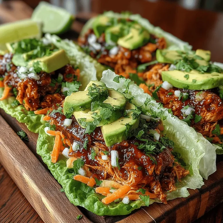 In recent years, lettuce wraps have surged in popularity as a go-to choice for those seeking healthy eating alternatives. These versatile wraps not only provide a refreshing twist on traditional sandwiches and tortillas but also offer a low-carb option that doesn’t compromise on flavor. Among the myriad of recipes available, Sizzling BBQ Chicken Lettuce Wraps stand out as a delightful and nutritious choice. This dish combines the irresistible taste of barbecued chicken with the crispness of fresh lettuce, making it an ideal meal for health-conscious individuals and food lovers alike.