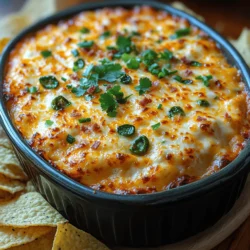 When it comes to hosting gatherings or parties, the right appetizer can set the tone for the entire event. Enter the Spicy Cheesy Jalapeño Popper Dip—a dish that captures the essence of indulgence with its creamy texture and spicy kick. This dip is not just an ordinary starter; it’s a flavor-packed delight that has become a favorite among party-goers and food enthusiasts alike. Whether you are planning a game day celebration, a holiday gathering, or a casual get-together, this dip is sure to impress your guests and keep them coming back for more.