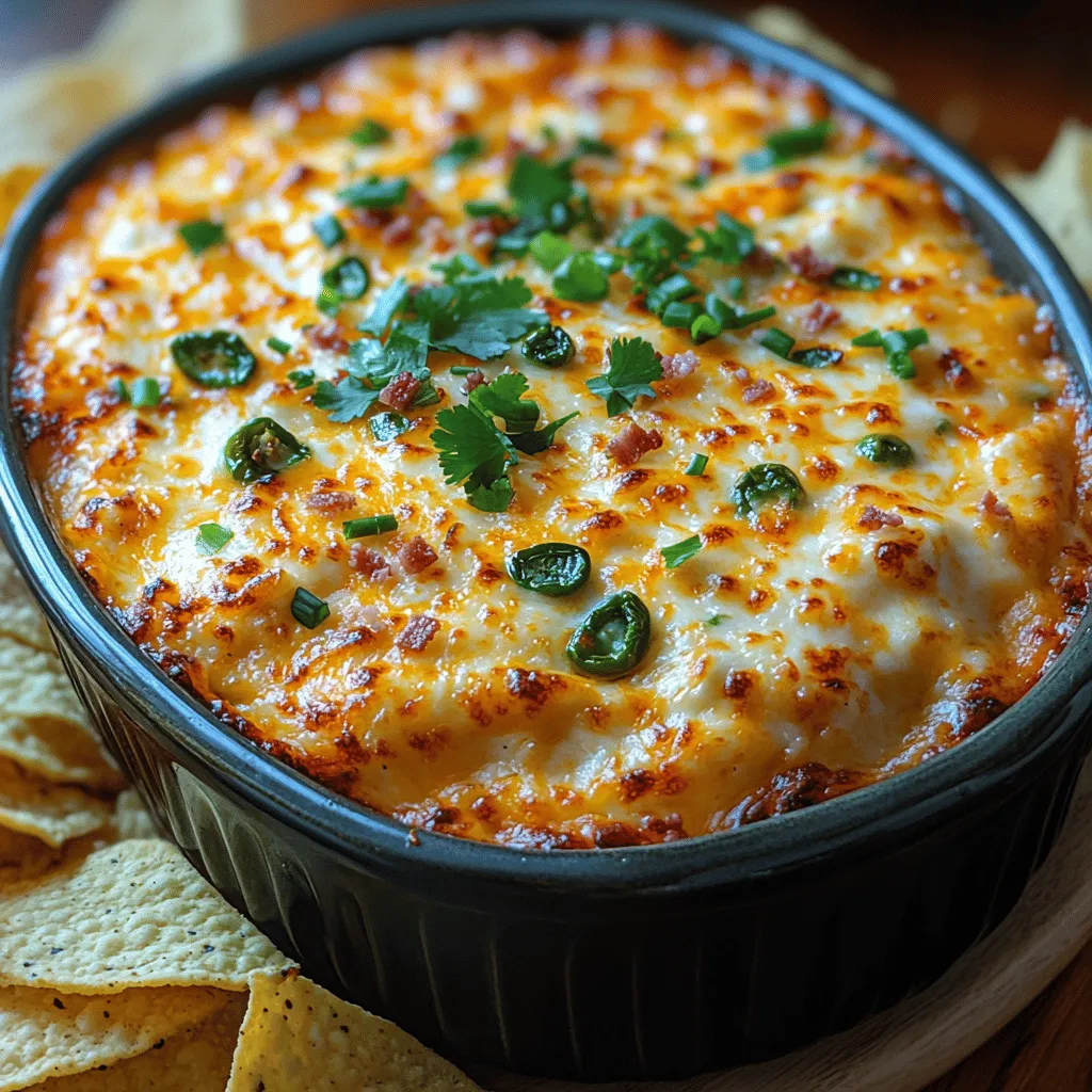 When it comes to hosting gatherings or parties, the right appetizer can set the tone for the entire event. Enter the Spicy Cheesy Jalapeño Popper Dip—a dish that captures the essence of indulgence with its creamy texture and spicy kick. This dip is not just an ordinary starter; it’s a flavor-packed delight that has become a favorite among party-goers and food enthusiasts alike. Whether you are planning a game day celebration, a holiday gathering, or a casual get-together, this dip is sure to impress your guests and keep them coming back for more.
