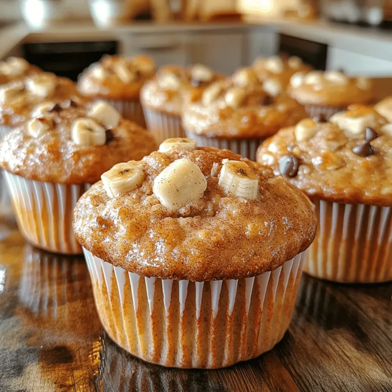 One of the best things about Sweet Banana Oat Muffins is their versatility. This recipe can easily be adapted to meet various dietary needs, allowing everyone to enjoy a delicious, homemade treat. Here are a few options: