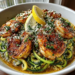Are you in search of a meal that’s both healthy and bursting with flavor? Look no further than Savory Garlic Butter Shrimp & Zucchini Noodles. This dish combines succulent shrimp with the satisfying crunch of zucchini noodles, creating a delightful low-carb alternative to traditional pasta. Its appeal lies not only in its vibrant taste but also in the ease of preparation, making it perfect for busy weeknights or a quick dinner party option.