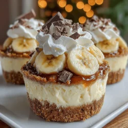 Welcome to the delightful world of desserts, where flavors and textures come together to create something truly special. Among the many sweet treats that tantalize our taste buds, the Banana Bliss Cream Pie Cups stand out as a unique twist on the classic banana cream pie. These individual servings are not only visually appealing but also incredibly easy to prepare, making them an ideal choice for a variety of occasions. Whether you're hosting a family gathering, celebrating a birthday, or simply looking to indulge in a sweet moment, these cups are sure to impress.