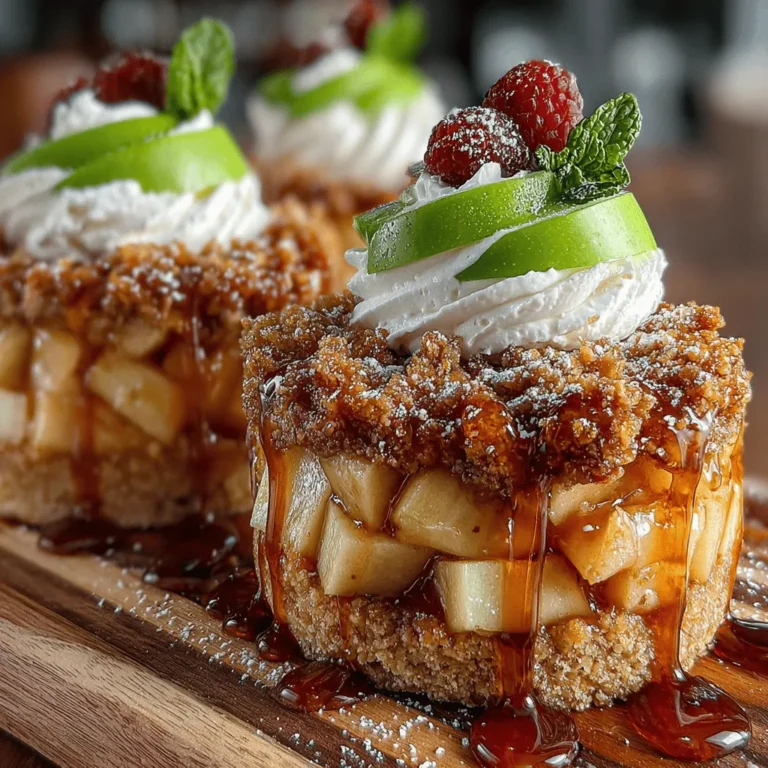 When it comes to dessert, few things can rival the delightful combination of fresh fruit and a satisfying crunchy topping. Enter the Frosty Apple Crumble Delight Coins, a refreshing and delicious dessert that marries the wholesome goodness of apples with a crunchy oat crust and creamy yogurt. This unique treat is not only visually appealing but also versatile enough to shine at various occasions—from family gatherings and picnics to serving as a healthy snack for kids. The balance of flavors and textures in this dessert makes it both satisfying and guilt-free, allowing you to indulge without the typical dietary concerns.