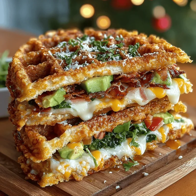 To craft the perfect Wafflewich, it’s essential to understand the role each ingredient plays in this delightful dish. The foundation of the waffle is primarily built upon simple yet effective components, each contributing to the overall texture and flavor profile.