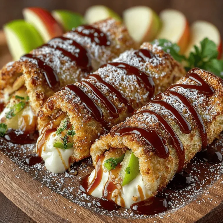 When it comes to comfort food, few things can rival the warm, inviting aroma of cinnamon and apples wafting through the kitchen. Enter Delightful Cinnamon Apple Toast Roll-Ups—a delectable treat that perfectly combines the sweetness of apples with the warmth of cinnamon, all wrapped in a delightful, crispy toast. This recipe captures the essence of fall, making it an ideal choice for breakfast, dessert, or even a snack.