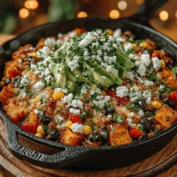When it comes to creating a hearty and wholesome meal that tantalizes the taste buds, the Spicy Hatch Chili Sweet Potato Skillet stands out as a vibrant option. This dish brings together the comforting sweetness of roasted sweet potatoes, the distinctive heat of Hatch chilies, and the nutritional power of black beans and corn. It’s not just a meal; it’s an experience filled with layers of flavor and color that can elevate any dining occasion, whether a casual family dinner or a gathering with friends.