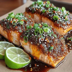 Before diving into the recipe, it’s essential to appreciate the nutritional powerhouse that is salmon. This fatty fish is an exceptional source of omega-3 fatty acids, which are known for their significant health benefits. Omega-3s play a crucial role in supporting heart health by reducing inflammation, lowering blood pressure, and decreasing the risk of heart disease. Additionally, these healthy fats are vital for brain function, contributing to improved cognition and potentially lowering the risk of neurodegenerative diseases.