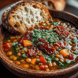 Lentil soup has long been celebrated not only for its comforting warmth but also for its impressive nutritional profile. As a powerhouse of protein, fiber, and essential vitamins, lentils offer a wholesome base for any soup. They are particularly revered in plant-based diets, where they serve as a staple ingredient due to their versatility and ability to absorb flavors beautifully. Whether enjoyed as a quick weeknight meal or a hearty lunch, lentil soup is a nourishing choice that satisfies and delights.