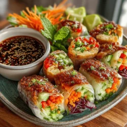 In today's health-conscious world, fresh and nutritious eating takes center stage as people increasingly seek ways to incorporate more vegetables into their daily meals. A vibrant array of colors and flavors not only makes dishes visually appealing but also packs in essential nutrients that promote overall well-being. One delightful way to enjoy a variety of fresh produce is through the art of making spring rolls. These delectable bites are not only pleasing to the eye but also offer a satisfying crunch and a burst of flavor.