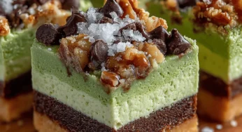 Frozen Yogurt Matcha Mocha Bars Recipe