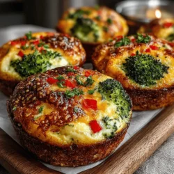 Egg muffins have surged in popularity in recent years, becoming a breakfast staple for health-conscious individuals and busy families alike. Their versatility allows for endless variations, making them a favorite among those looking to enjoy a nutritious meal on the go. Among these delightful creations, Mini Broccoli Cheddar Egg Muffins stand out as a particularly appealing option. These bite-sized treats are not only delicious but also packed with nutrients, making them an ideal choice for anyone seeking a quick and healthy breakfast solution.