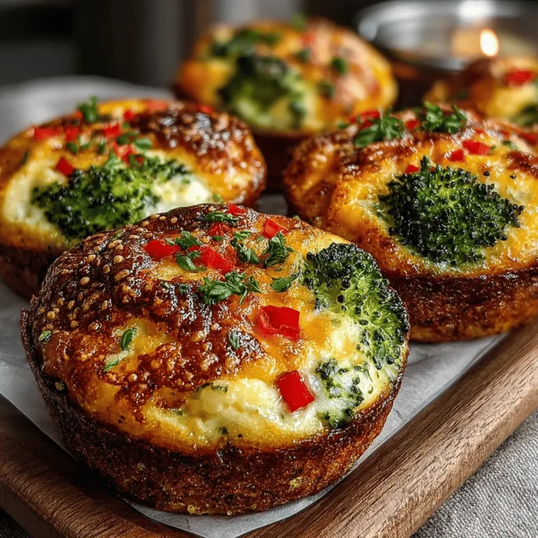 Egg muffins have surged in popularity in recent years, becoming a breakfast staple for health-conscious individuals and busy families alike. Their versatility allows for endless variations, making them a favorite among those looking to enjoy a nutritious meal on the go. Among these delightful creations, Mini Broccoli Cheddar Egg Muffins stand out as a particularly appealing option. These bite-sized treats are not only delicious but also packed with nutrients, making them an ideal choice for anyone seeking a quick and healthy breakfast solution.