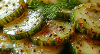 Crunchy Summer Delight: Crockpot Cucumber Pickles
