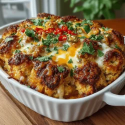 When it comes to comforting and satisfying meals, few dishes can rival a well-crafted casserole. The Zesty Green Chili Chicken Biscuit Bake is a shining example of this culinary category, combining tender pieces of chicken, vibrant green chilies, and a buttery biscuit topping into one delightful dish. This recipe is not only a feast for the taste buds but also a testament to the convenience of preparing a meal that caters to both family dinners and gatherings with friends.