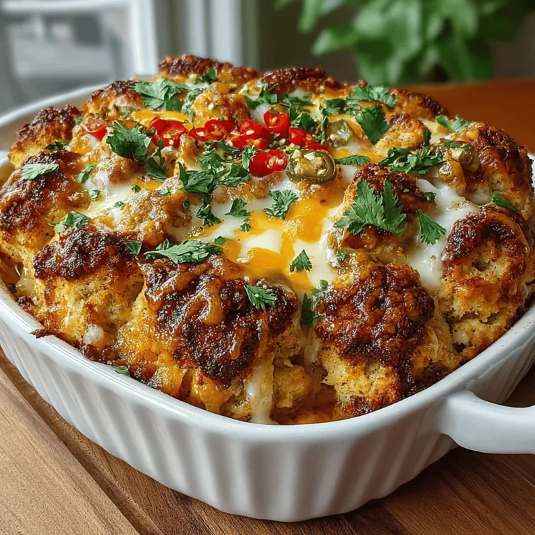 When it comes to comforting and satisfying meals, few dishes can rival a well-crafted casserole. The Zesty Green Chili Chicken Biscuit Bake is a shining example of this culinary category, combining tender pieces of chicken, vibrant green chilies, and a buttery biscuit topping into one delightful dish. This recipe is not only a feast for the taste buds but also a testament to the convenience of preparing a meal that caters to both family dinners and gatherings with friends.