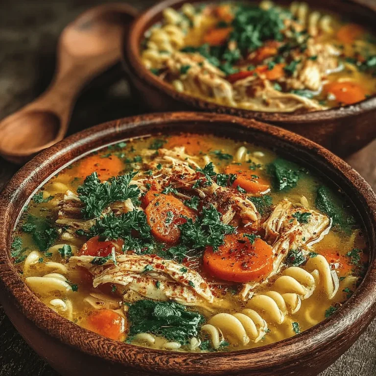 As the leaves start to change and the air turns crisp, nothing quite captures the essence of autumn like a warm bowl of chicken noodle soup. This timeless classic is not just a meal; it’s a nostalgic hug in a bowl, evoking memories of cozy family gatherings and chilly evenings spent indoors. The soothing aroma wafting from your kitchen as this dish simmers away is a gentle reminder that comfort food is only a few ingredients away.